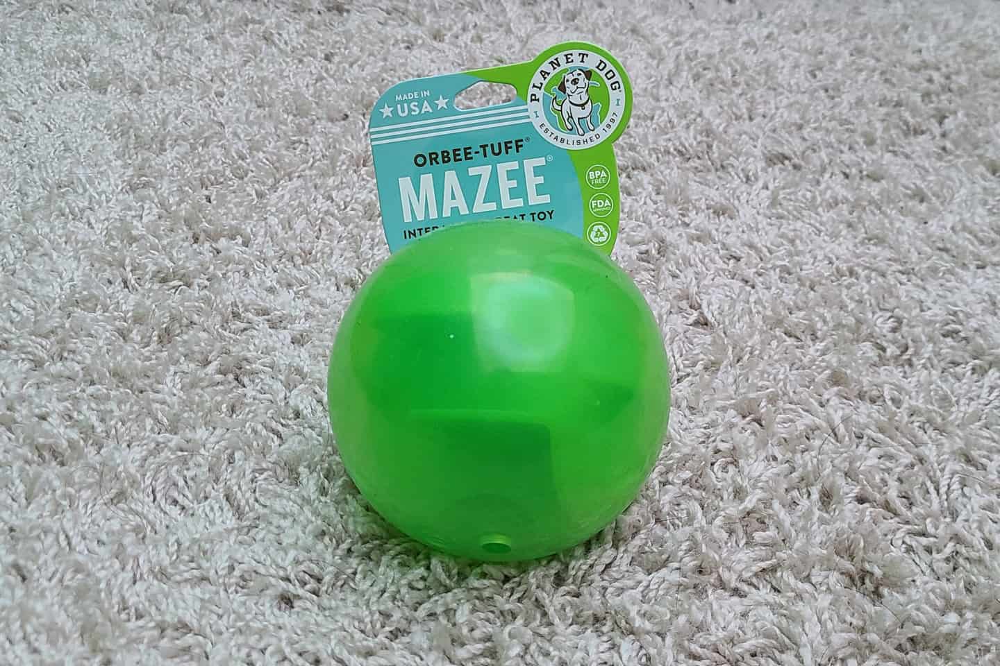 Planet Dog Orbee-Tuff Mazee Review - Chew Test